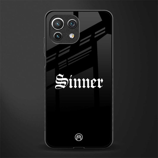 sinner glass case for mi 11 lite image