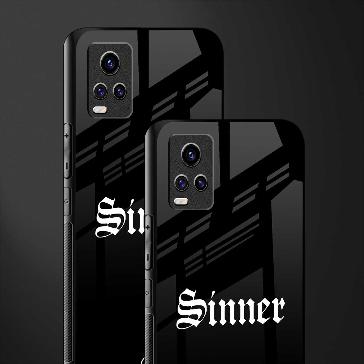 sinner back phone cover | glass case for vivo y73