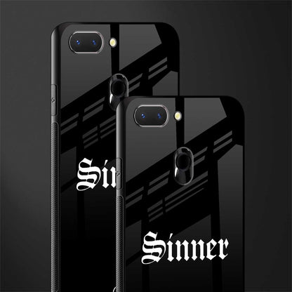 sinner glass case for oppo a5 image-2