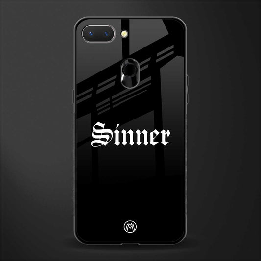 sinner glass case for realme 2 image