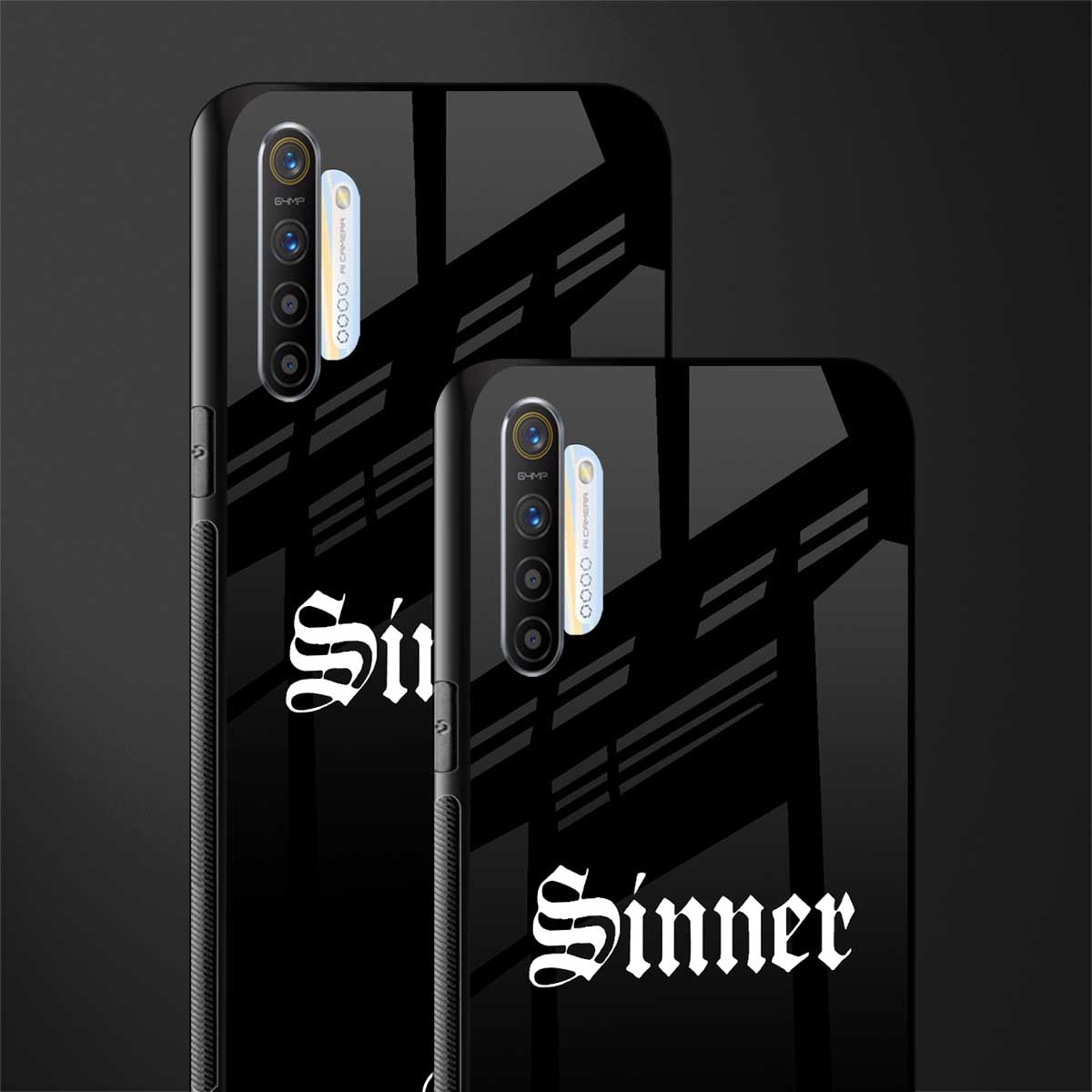 sinner glass case for realme x2 image-2