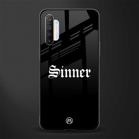 sinner glass case for realme xt image