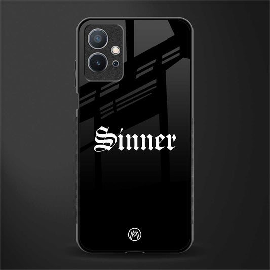 sinner glass case for vivo y75 5g image