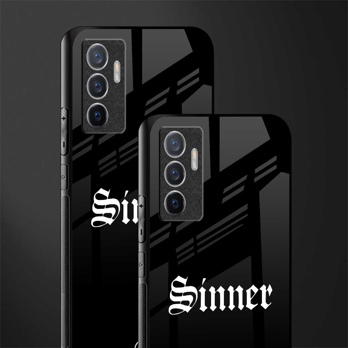sinner glass case for vivo v23e image-2
