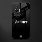 sinner glass case for vivo x70 pro image