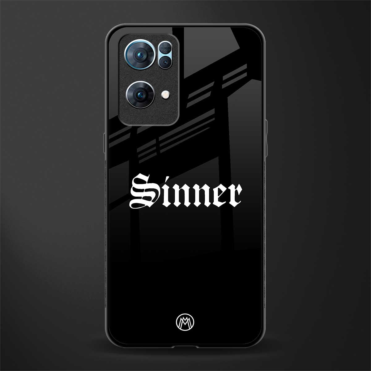 sinner glass case for oppo reno7 pro 5g image