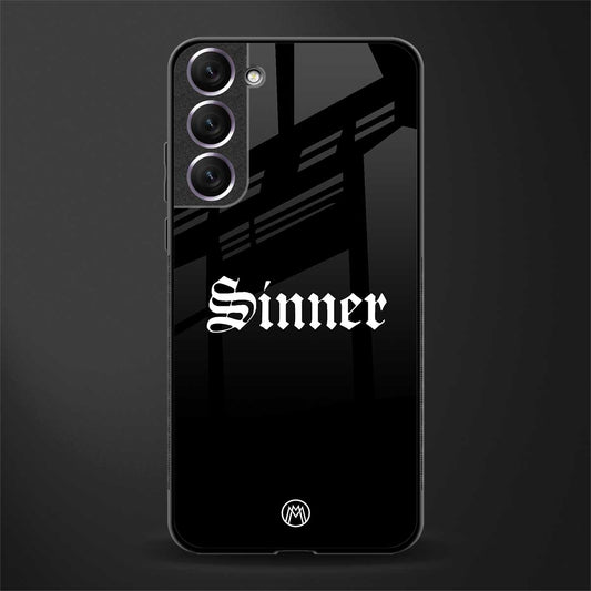 sinner glass case for samsung galaxy s22 5g image