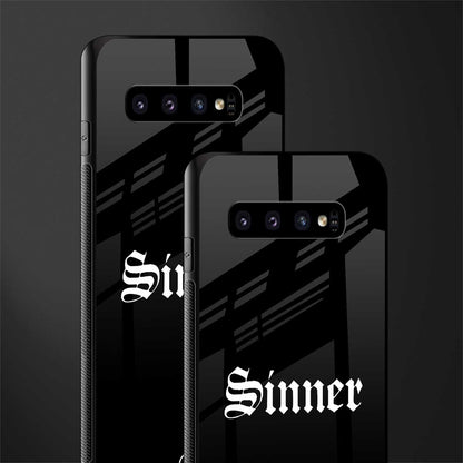 sinner glass case for samsung galaxy s10 plus image-2