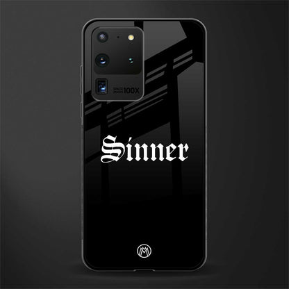 sinner glass case for samsung galaxy s20 ultra image