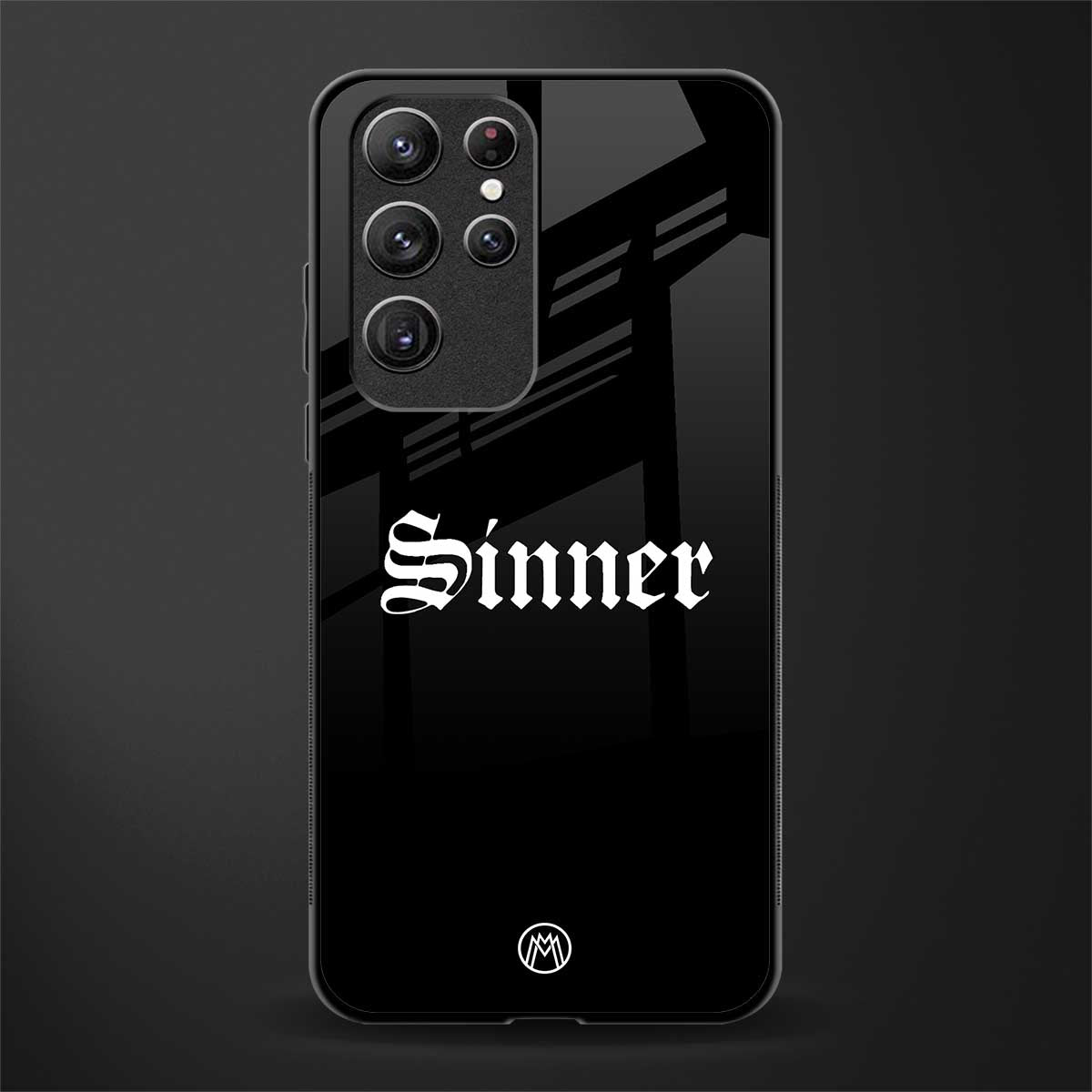 sinner glass case for samsung galaxy s22 ultra 5g image