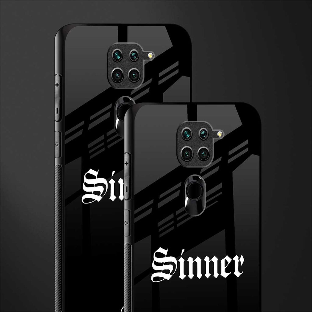 sinner glass case for redmi note 9 image-2