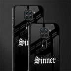 sinner glass case for redmi note 9 image-2