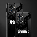 sinner glass case for phone case | glass case for oneplus nord 2t 5g