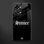 sinner glass case for phone case | glass case for oneplus nord 2t 5g