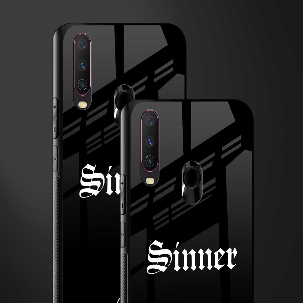 sinner glass case for vivo y17 image-2