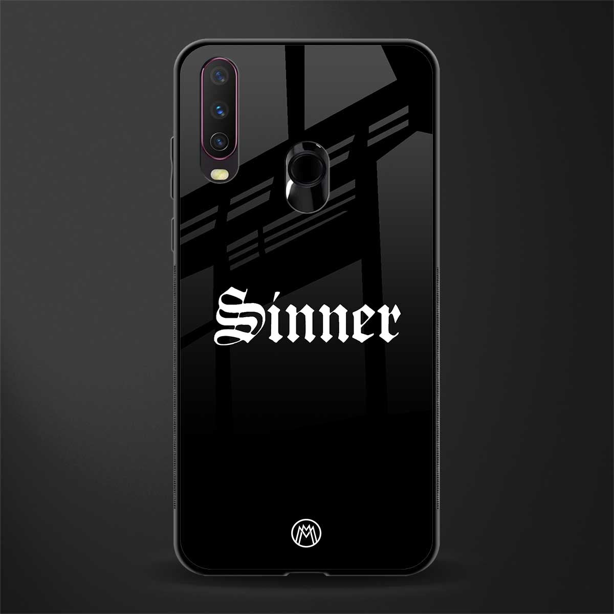 sinner glass case for vivo y17 image