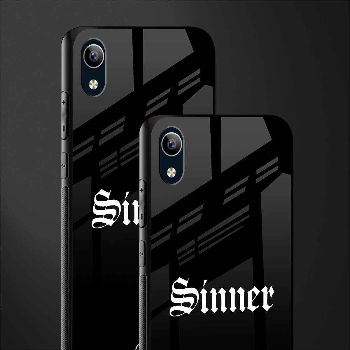 sinner glass case for vivo y90 image-2