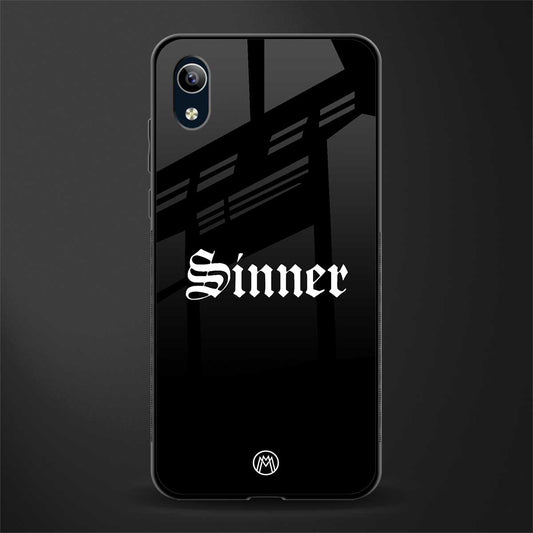 sinner glass case for vivo y91i image