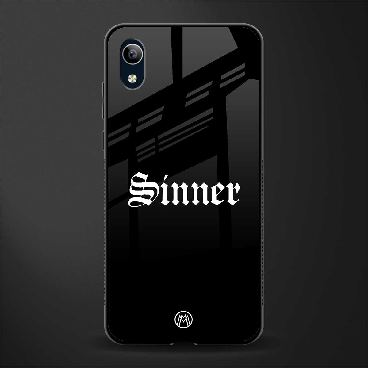 sinner glass case for vivo y1s without fingerprint image