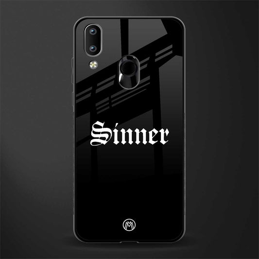 sinner glass case for vivo y95 image