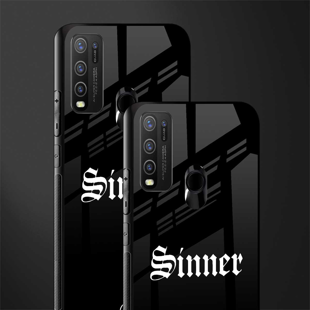 sinner glass case for vivo y30 image-2