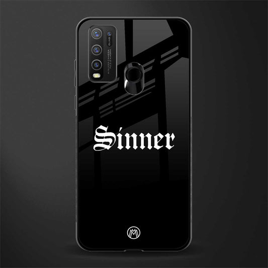 sinner glass case for vivo y30 image