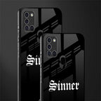 sinner glass case for samsung galaxy a21s image-2