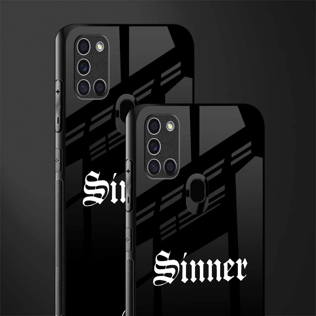sinner glass case for samsung galaxy a21s image-2
