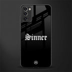 sinner glass case for samsung galaxy note 20 image