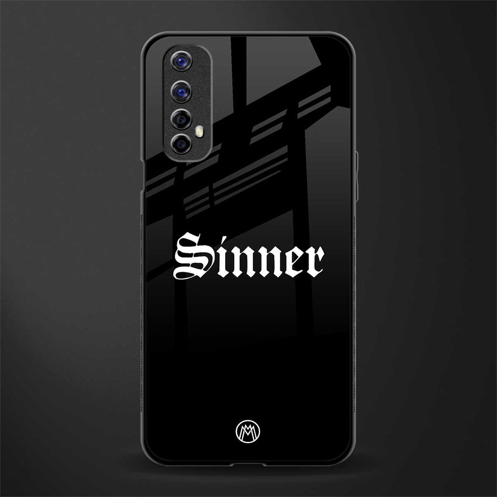 sinner glass case for realme 7 image