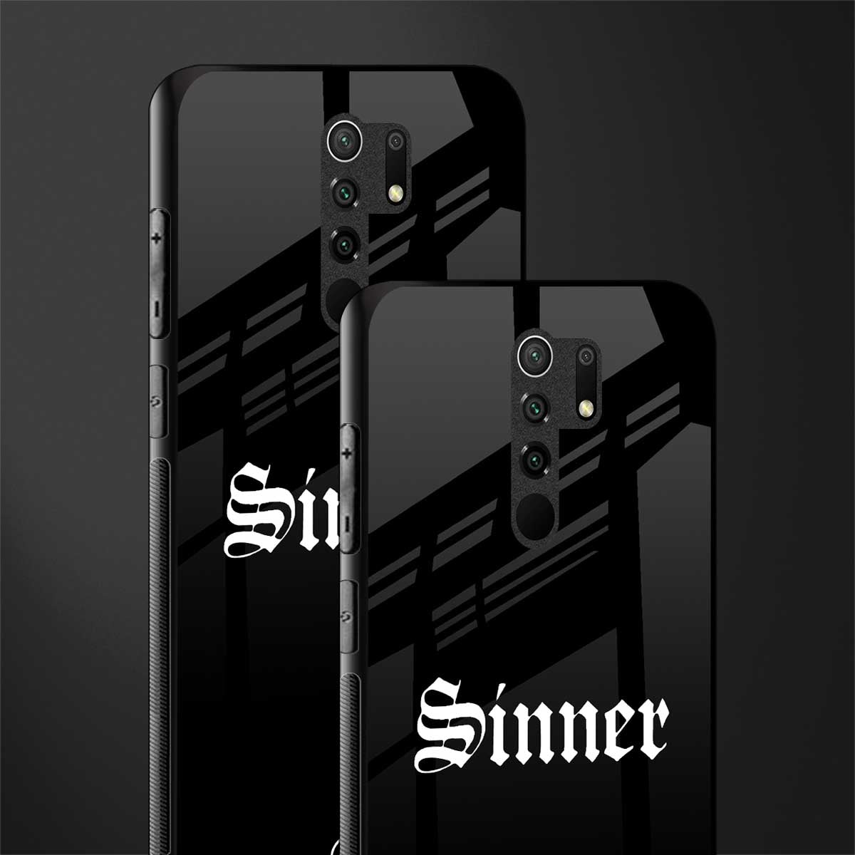 sinner glass case for redmi 9 prime image-2