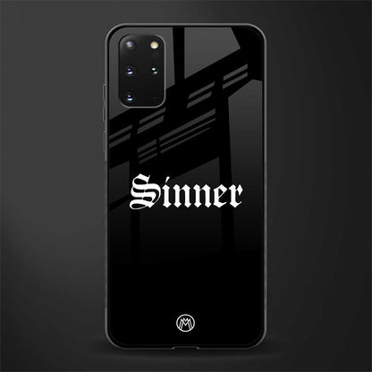 sinner glass case for samsung galaxy s20 plus image