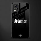 sinner glass case for vivo v20 image