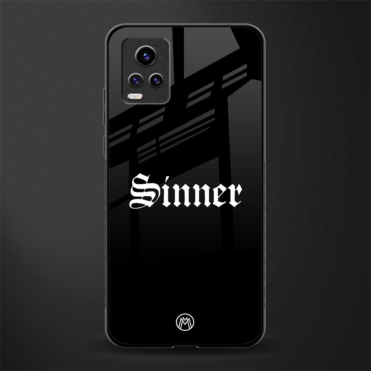 sinner glass case for vivo v20 image