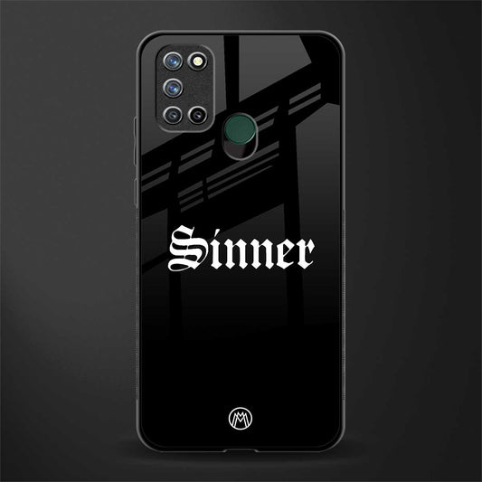 sinner glass case for realme 7i image
