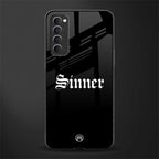 sinner glass case for oppo reno 4 pro image