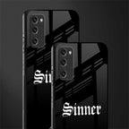 sinner glass case for samsung galaxy s20 fe image-2