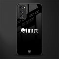 sinner glass case for samsung galaxy s20 fe image