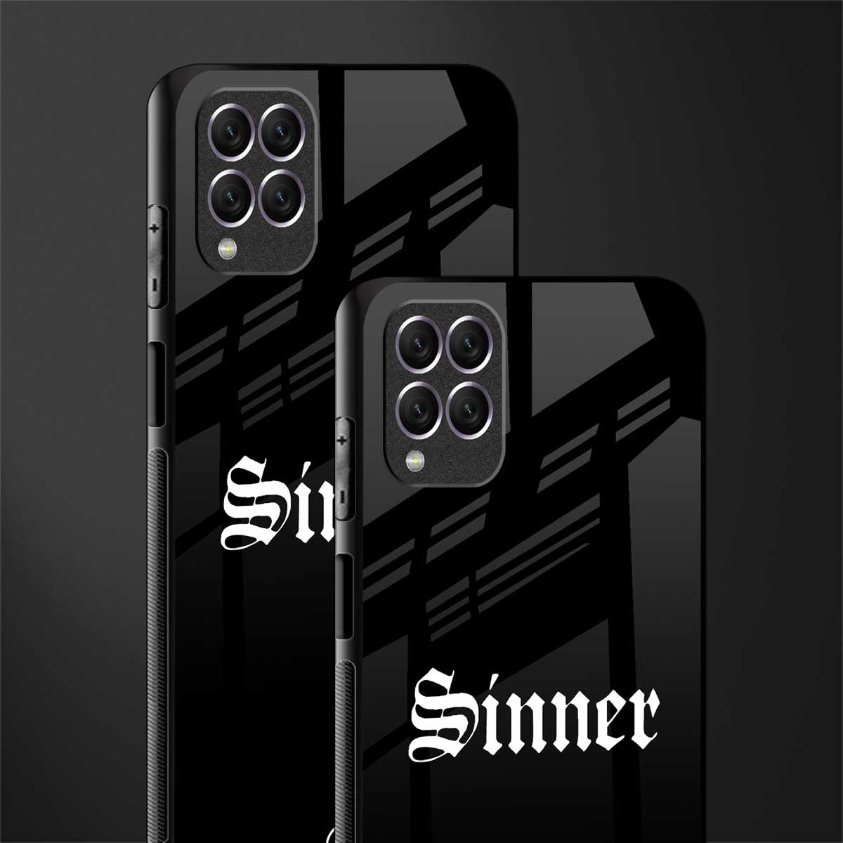 sinner glass case for samsung galaxy f62 image-2