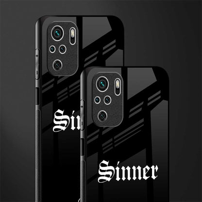 sinner glass case for redmi note 10 image-2