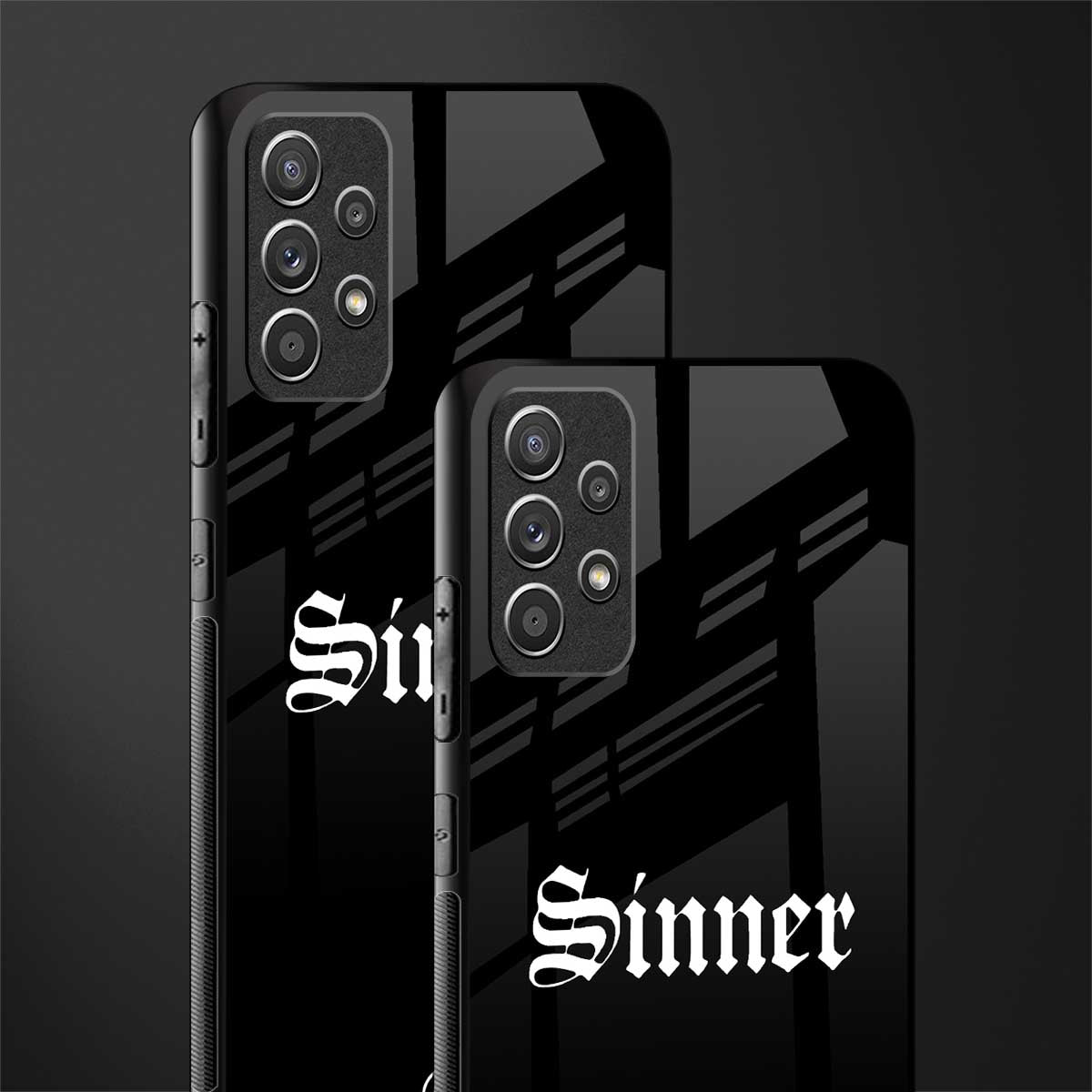 sinner glass case for samsung galaxy a52 image-2