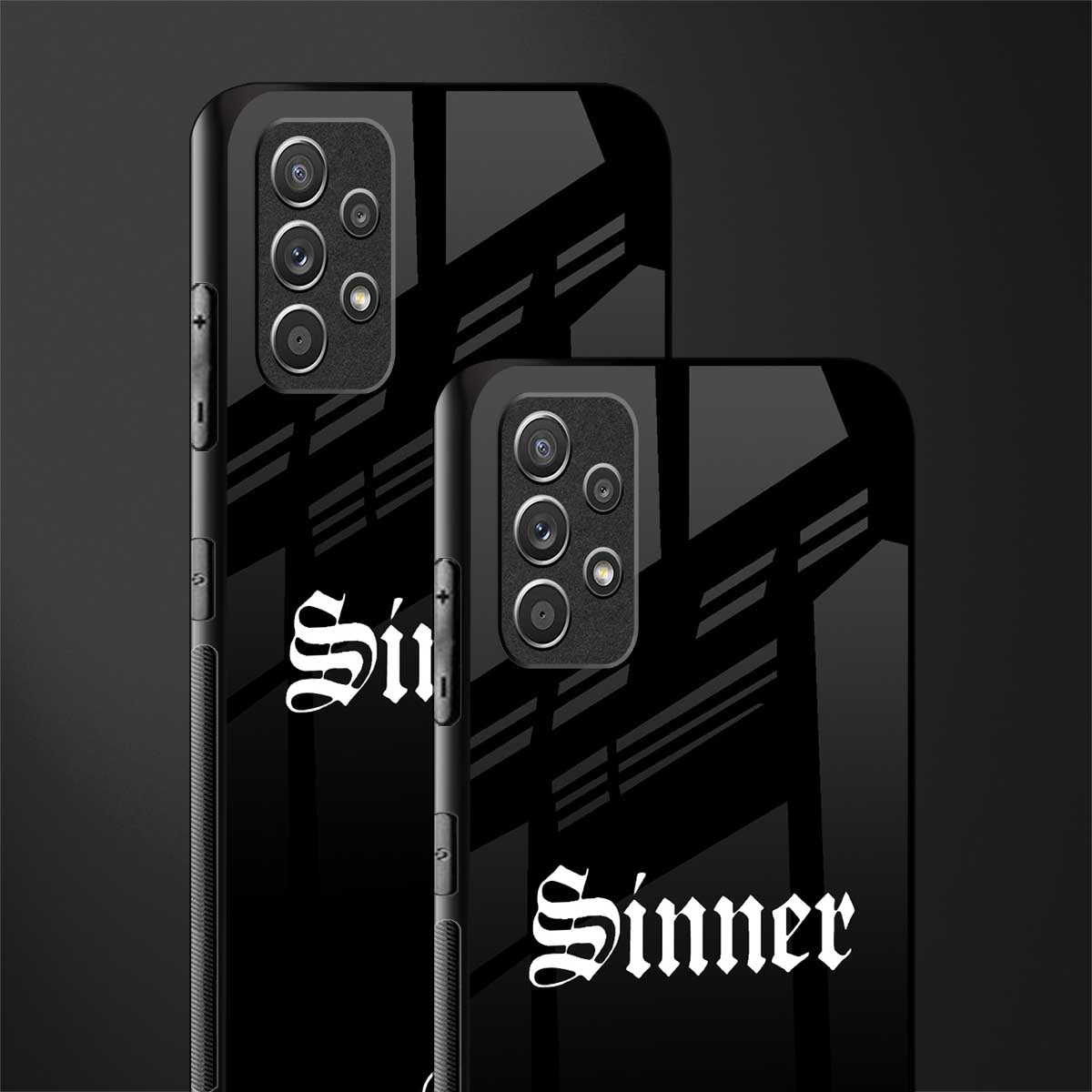 sinner glass case for samsung galaxy a32 4g image-2