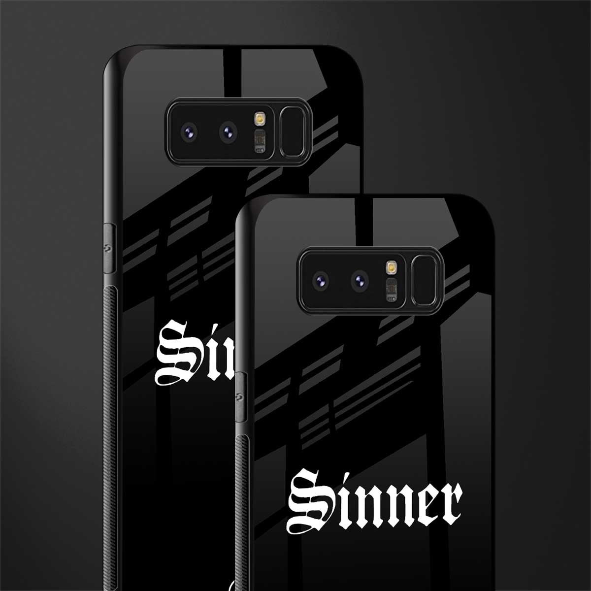 sinner glass case for samsung galaxy note 8 image-2