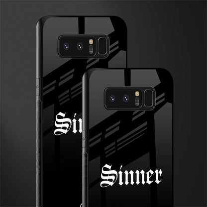 sinner glass case for samsung galaxy note 8 image-2