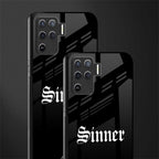 sinner glass case for oppo f19 pro image-2