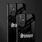 sinner glass case for oppo f19 pro plus image-2