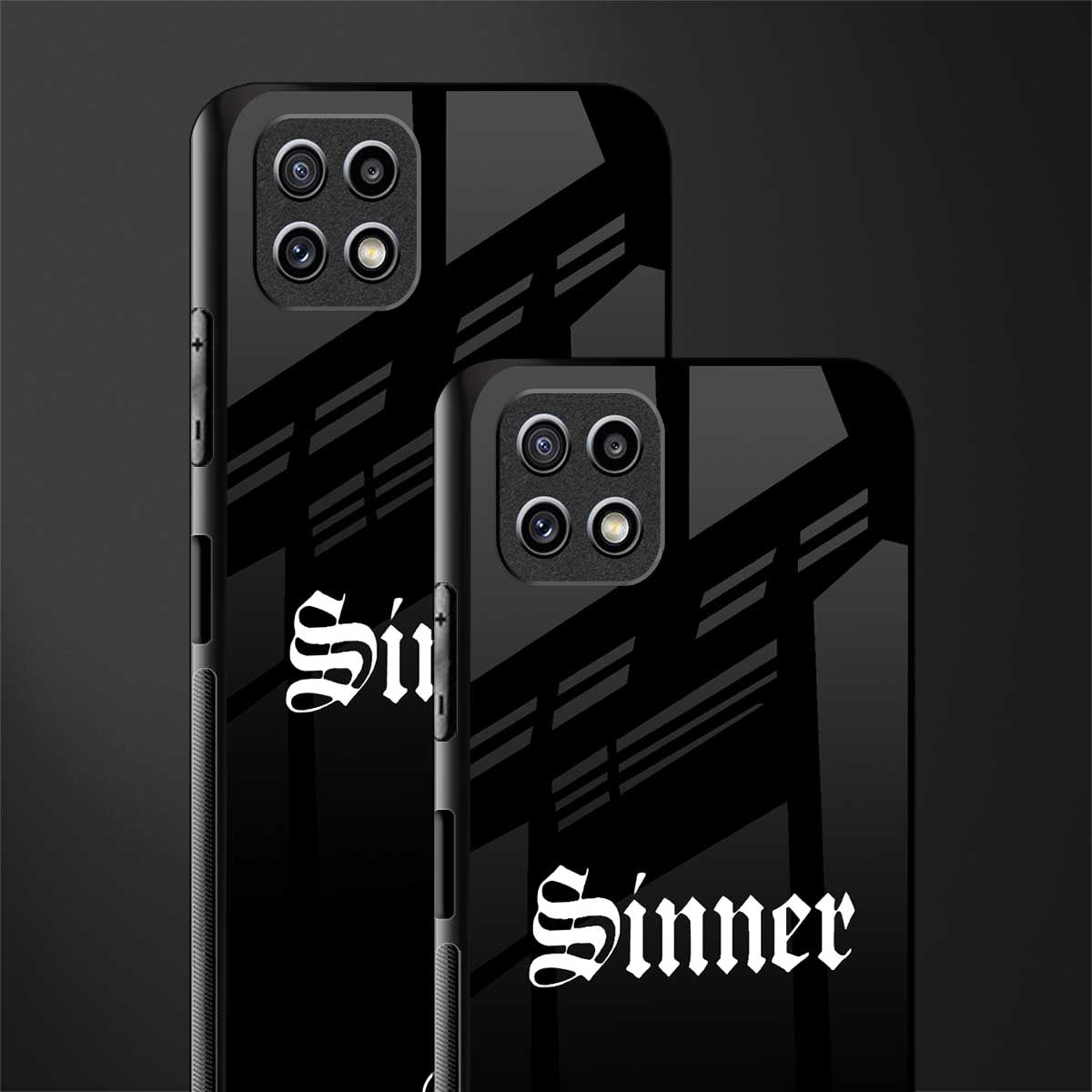 sinner glass case for samsung galaxy a22 5g image-2