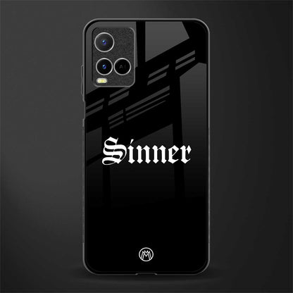 sinner glass case for vivo y21a image