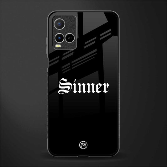 sinner glass case for vivo y21a image