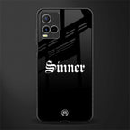 sinner glass case for vivo y21t image